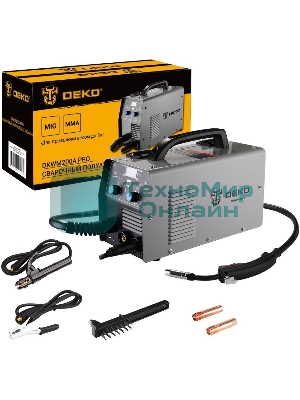 Сварочный полуавтомат Deko DKWM200A MIG-MAG/ММА 5.6кВт