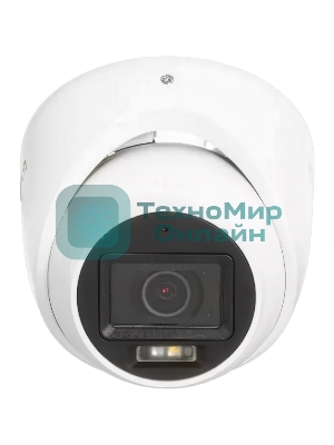 Камера видеонаблюдения аналоговая HiWatch DS-T203A(B) (3.6мм) 3.6-3.6мм HD-TVI цв. корп.:белый