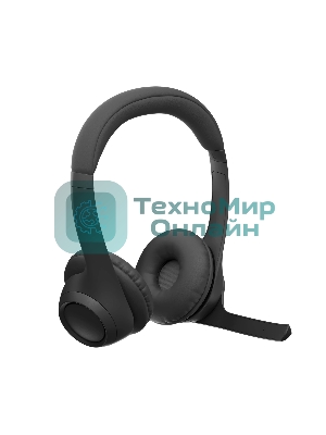 Гарнитура Logitech Zone 300 чёрный, беспроводная, Bluetooth, до 16 ч
