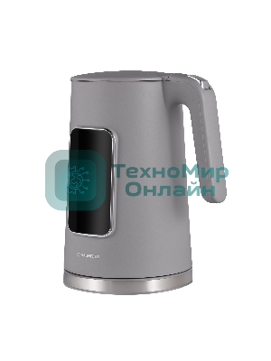 Чайник электрический Maunfeld MGK-635DGR серый, 1.7 л, 2200 Вт