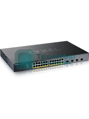Коммутатор Smart L3 Lite PoE+ Zyxel NebulaFlex XGS1935-28HP, rack 19
