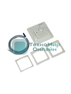 Терморегулятор механический Rexant RX-308G бежевый (совместим с Schneider серии Glossa)