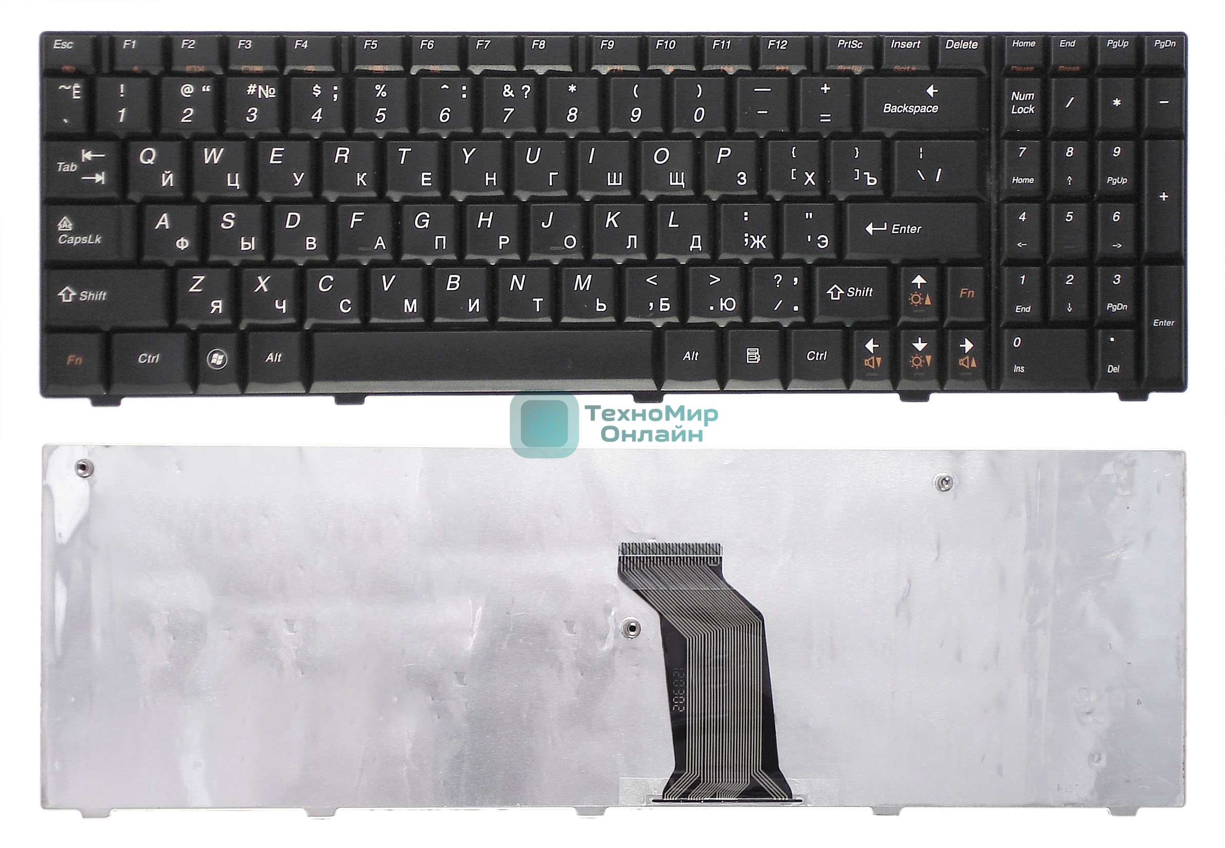 Клавиатура для ноутбука Lenovo G560 G565 черная