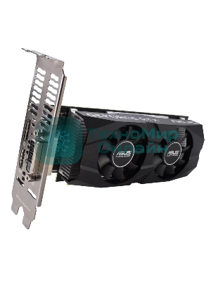 Видеокарта ASUS RTX 3050 6Gb RTX 3050-O6G-LP-BRK PCIE16 RTX 3050,DVI,HDMI,DP,6G,D6