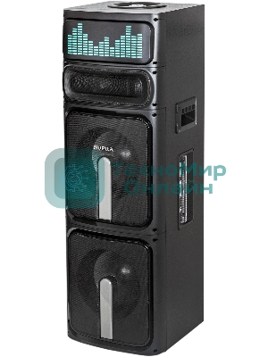 Минисистема Supra SMB-2050, 180Вт, FM USB BT SD, черный
