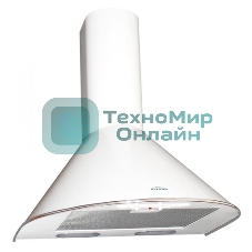 Вытяжка каминная Elikor Эпсилон 60П-430-П3Л белый/серебристый, 60 см, 430 куб. м/ч, 54 дБ