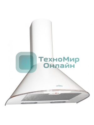 Вытяжка каминная Elikor Эпсилон 60П-430-П3Л белый/серебристый, 60 см, 430 куб. м/ч, 54 дБ