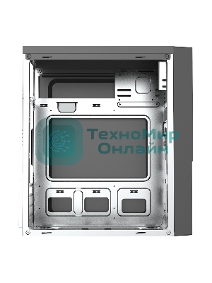 Компьютерный корпус Сase Forza mATX, 450W, 2xUSB 2.0, Black, w/o FAN, 12 см fan PSU, power cord