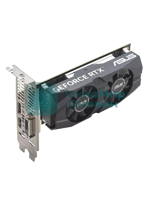 Видеокарта ASUS RTX 3050 6Gb RTX 3050-O6G-LP-BRK PCIE16 RTX 3050,DVI,HDMI,DP,6G,D6