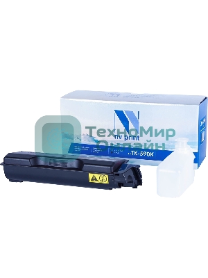 Картридж NVPrint совместимый Kyocera TK-590 черный для FS C2026MFP/C2126MFP/C2526MFP/C2626MFP (7000k)