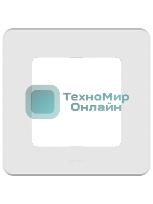 Рамка 1 пост. белый Inspiria