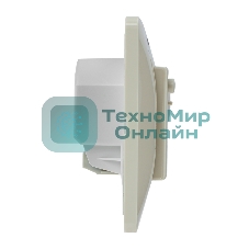 Терморегулятор механический Rexant RX-308G бежевый (совместим с Schneider серии Glossa)