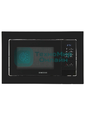 Микроволновая печь Samsung MS20A7013AB/BW черный (встраиваемая)