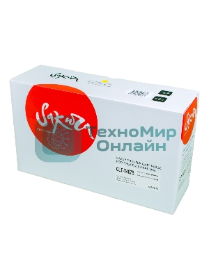 Картридж лазерный Sakura CLTY407S для Samsung CLP-320/325, CLX-3185, желтый, 1000 к.