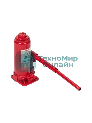 Домкрат гидравлический бутылочный 8т Rexant