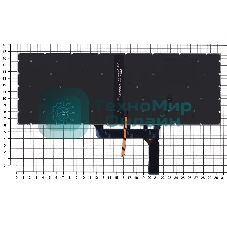 Клавиатура для ноутбука MSI GF63 GF63 8RC GF63 8RD, черная с белой подсветкой