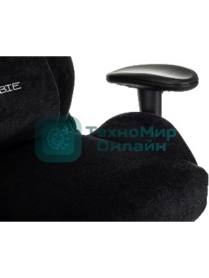 Кресло Zombie Ghost Fabric черный Light-20, ткань (велюр), подголовник