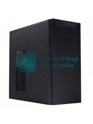 Компьютерный корпус Midi Tower Powerman/InWin BA833BK PM-600ATX-F U3.0*2+A(HD) Mid-ATX 6125674