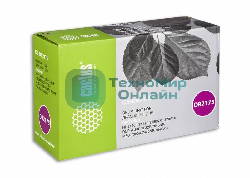 Фотобарабан Cactus CS-DR2175 для Brother HL-2140R/2142R/2150NR/2170WR 12 000 стр.