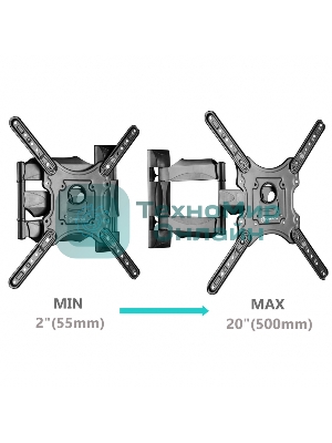Кронштейн ONKRON M4 черный 32-65
