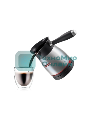 Кофеварка-турка электрическая Centek CT-1080 SS металл, исп. кофе - молотый, 0.5 л, 480 Вт