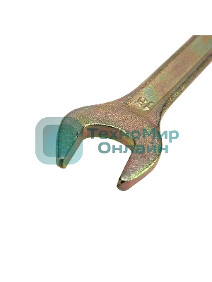 Ключ гаечный рожковый Rexant 12х13 мм, желтый цинк