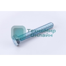 Болт М6х35 с шестигранной головкой цинк. DIN 933 (уп. 100 шт) класс прочности 5.8. пакет СТРОЙМЕТИЗ UTORM3011258