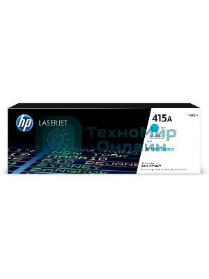 Тонер Картридж HP 415A W2031A голубой (2100 стр.) для HP HP LJ M454/MFP M479