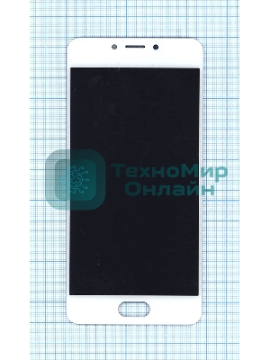 Дисплей для Meizu M5с, белый