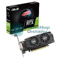 Видеокарта ASUS RTX 3050 6Gb RTX 3050-O6G-LP-BRK PCIE16 RTX 3050,DVI,HDMI,DP,6G,D6