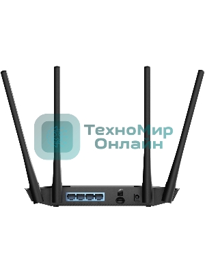 Роутер беспроводной Cudy LT400 N300 10/100BASE-TX/4G cat.4 черный
