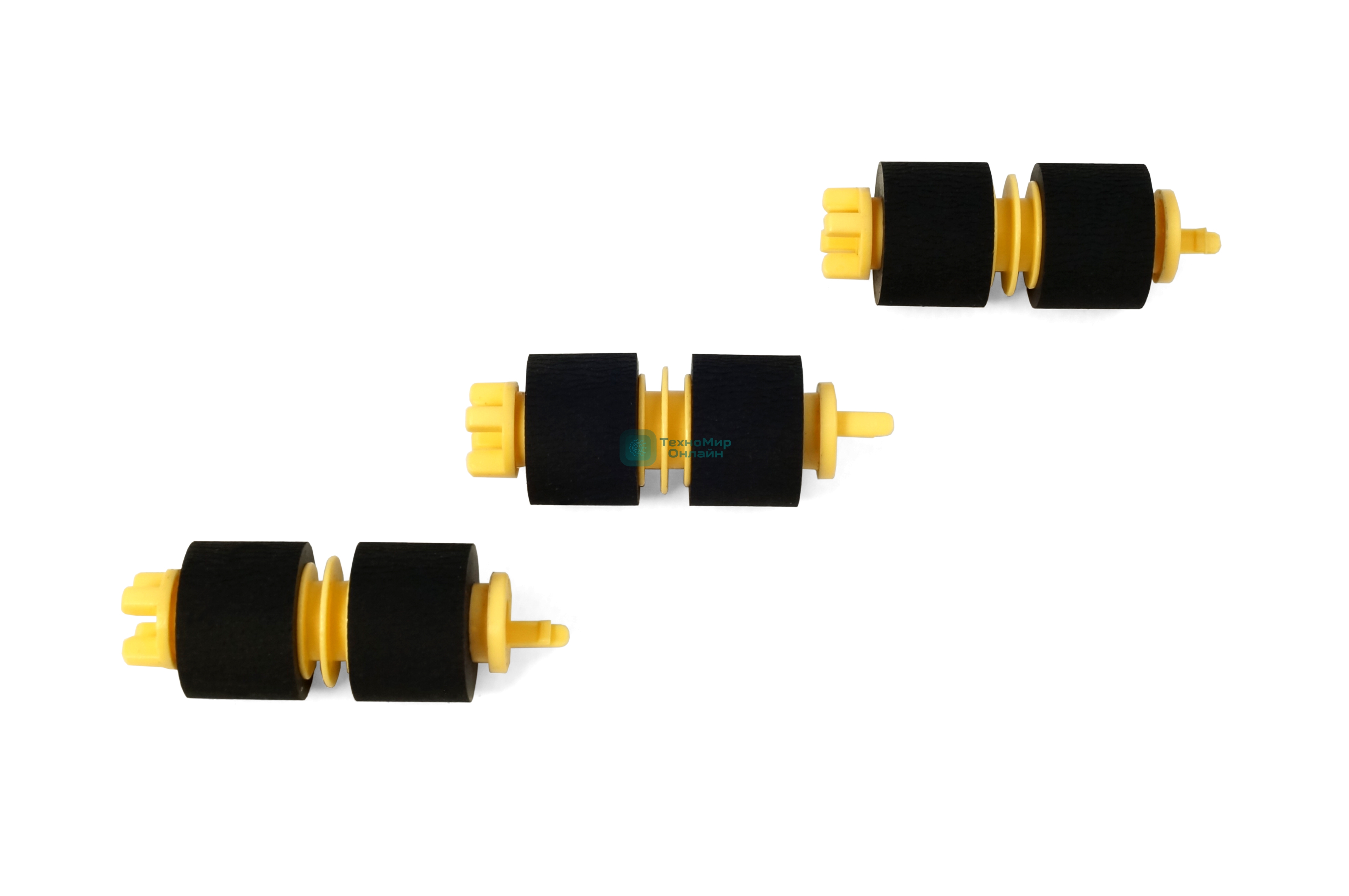 Комплект ролика подачи и ролика отделения NVP для XEROX Phaser 6510 WC 6515 VL C500 C505 C600 C605 (совместим, без кронштейна) (607K00050, 607K00051, 116R00010)