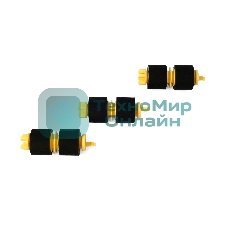 Комплект ролика подачи и ролика отделения NVP для XEROX Phaser 6510 WC 6515 VL C500 C505 C600 C605 (совместим, без кронштейна) (607K00050, 607K00051, 116R00010)