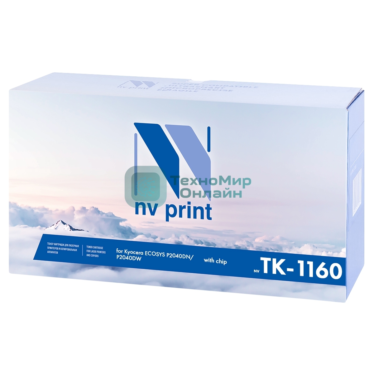 Картридж NVPrint совместимый Kyocera TK-1160 для ECOSYS P2040DN/P2040DW (7200k)