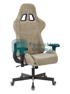 Кресло Бюрократ VIKING KNIGHT LT21 FABRIC песочный, ткань, 120 кг, механизм качания