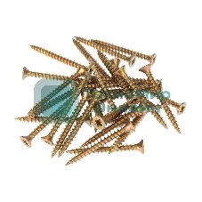 Саморез универсальный Kranz 3х30, желтый цинк, пакет (1000 шт/уп)