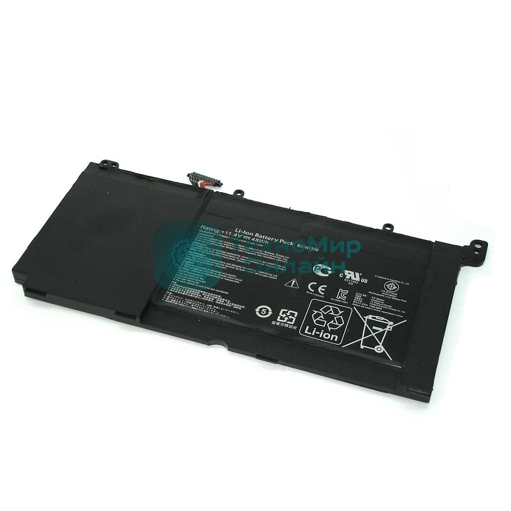 Аккумуляторная батарея для ноутбука Asus VivoBook V551LB 11.4V 48Wh
