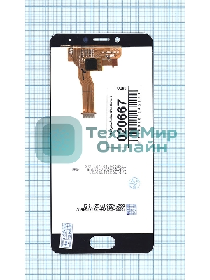 Дисплей для Meizu M5с, белый