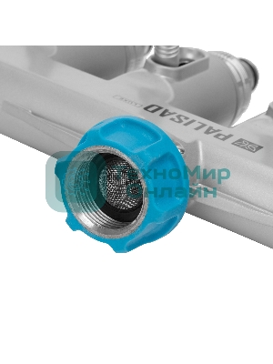 Разветвитель четырехканальный Palisad LUXE с внутренней резьбой 3/4