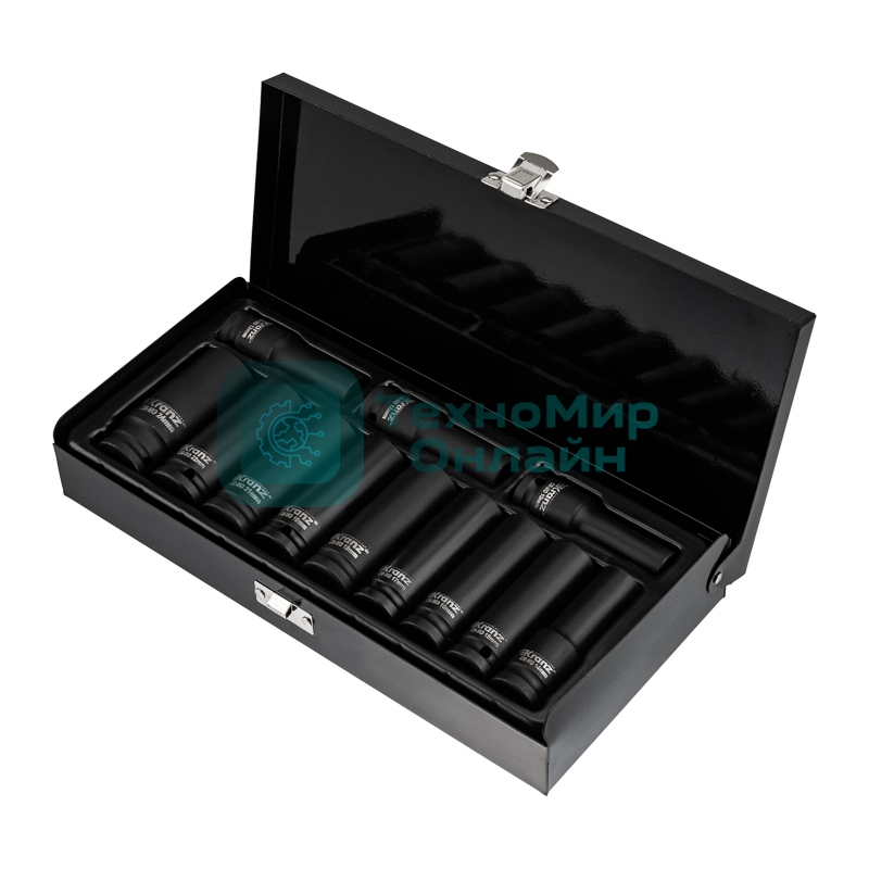 Набор шестигранных ударных торцевых головок Kranz 1/2