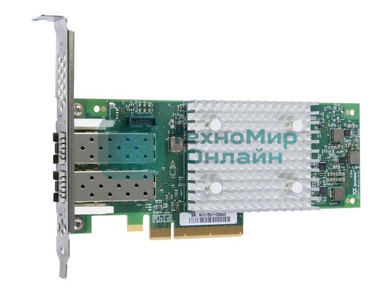 Сетевая карта Qlogiс QLE2742-SR-CK FC PCIE DUAL