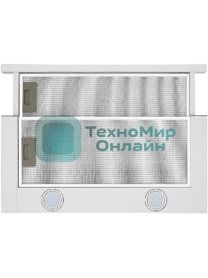 Вытяжка телескопическая HOMSair Flat 60 белый, 60 см, 520 куб. м/ч, 47 дБ