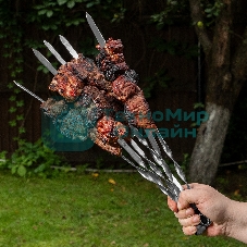 Шампуры с чехлом Camping Palisad 45 см (6 шт.)