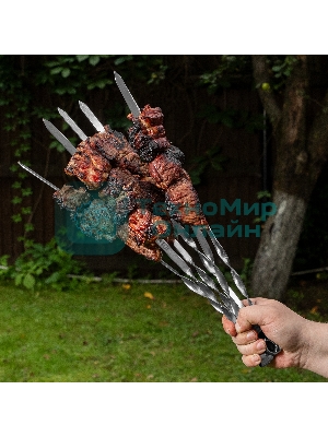 Шампуры с чехлом Camping Palisad 45 см (6 шт.)