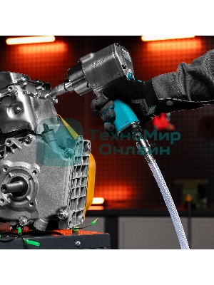 Шланг пневматический Stels 57025 пвх 10x16 мм, 18 бар, армированный прозрачный, быстросъемное соединение