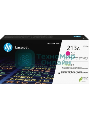 Картридж лазерный HP 213A Magenta Original LaserJet Toner Cartridge
