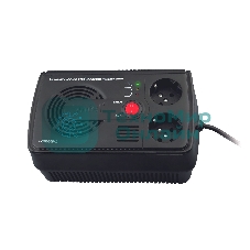 Стабилизатор напряжения UNIEL (9619) U-STR-500/1 серия Standard Courage 500 ВА(Однофазный электронны(релейный) стабилизатор,номинальная мощность 0,5кВА,диапазон входного напряжения 145-280В,выходное напряжение 220+/-10%В,частота 50/60Гц,точность стабилизации 10%,Макс.ток 2,3А, 20мс. Размер: 213x125x92мм.)