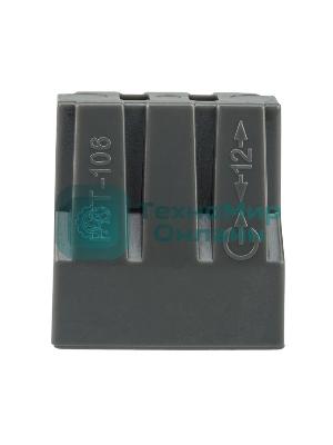 Экспресс-клемма с пастой Rexant 6-проводная до 2,5 мм², серый (50 шт./уп.) (773-306)