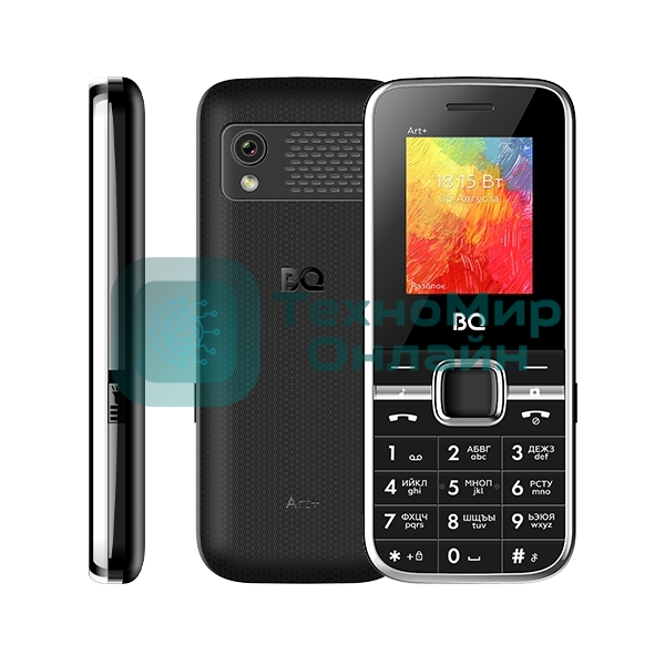 Мобильный телефон BQ 1868 Art+ черный