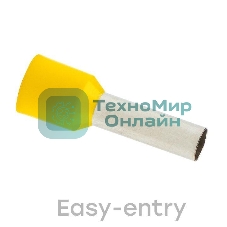 Наконечник штыревой втулочный изолированный НШвИ 6,0-12 (50 шт.) EKF PROxima nhvi-6.0-12